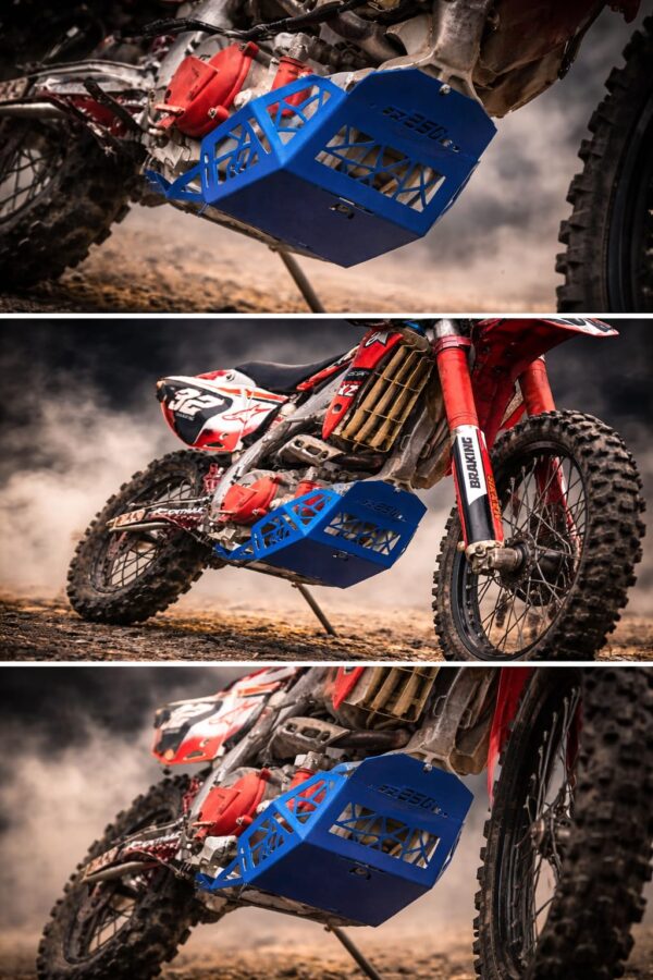CROSS FIRE RM 250 - XZ 250 SKID PLATE